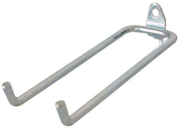 Double Rod Pegboard Hook, 5-3/4 In, PK10