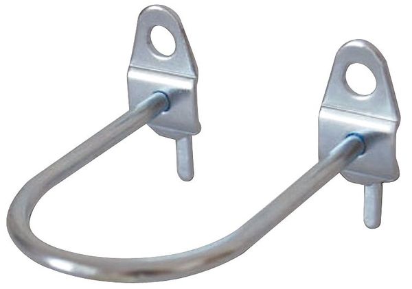 U-Shaped Pegboard Hook, 1 3/4 In ID, PK5