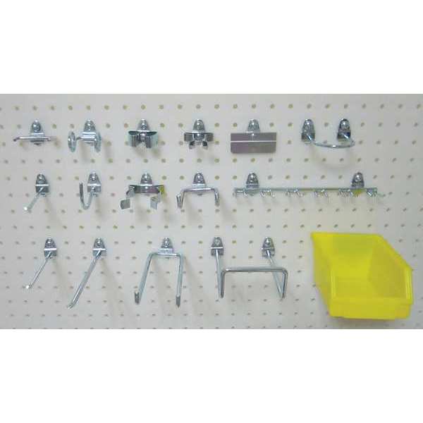 Pegboard Hook Assortment Kit, 26 Pieces