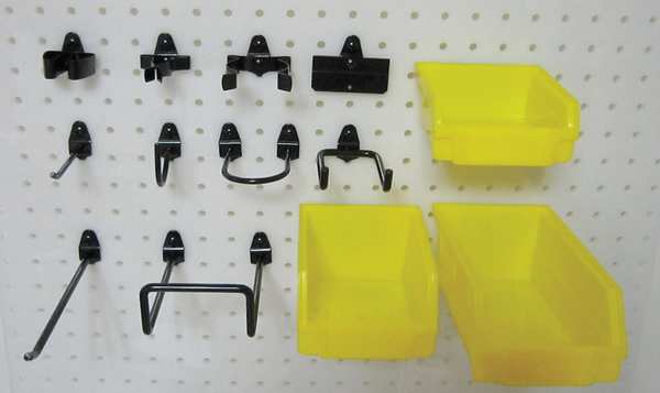 Pegboard Hook Assortment Kit, 95 Pc