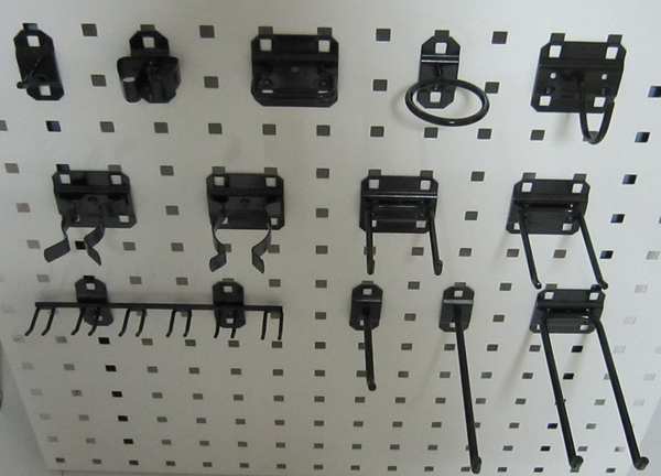 Pegboard Hook Assortment Kit, 63 Pc