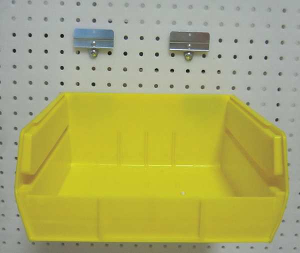 Pegboard Bin Kit, 5 x 11 x 10-7/8, PK6