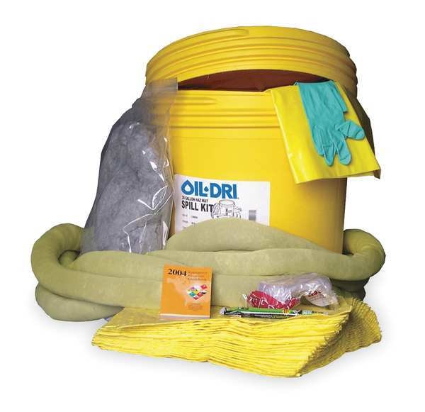 Spill Kit,  Chem/Hazmat,  Yellow