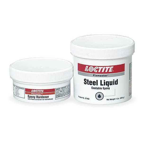 Gray Fixmaster® Steel Liquid,  1 lb. Kit