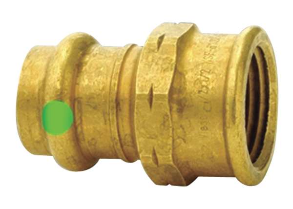 Viega ProPress adapter,  1/2" x 1/2"