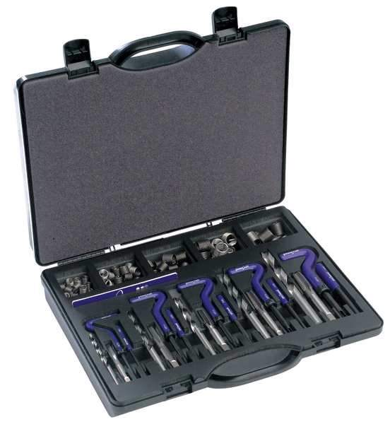Free-Running Helical Insert Repair Kit,  Helical Inserts,  M10-1.5,  M12-1.75,  M5-0.8,  M6-1.0,  M8-1.25