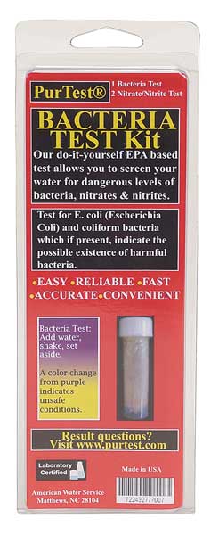 Water Test Kit, Coliform Bacteria