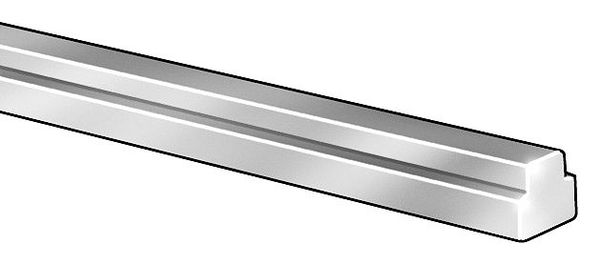 Step Key Stock 1,  5/8 in Top W,  5/16 in Top Step H,  3/8 in Bottom W,  3/16 in Lower Step H