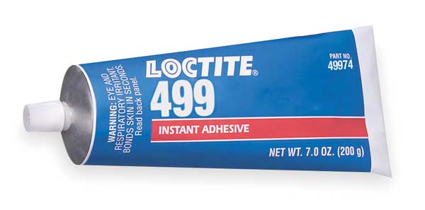 Instant Adhesive,  499 Series,  Clear,  0.7 oz,  Tube