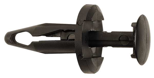 Drive Rivet,  Domed Head,  Plastic Body,  25 PK