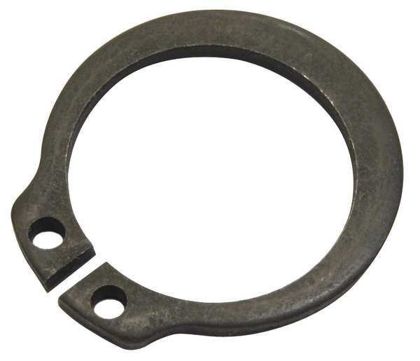 External Retaining Ring,  Steel,  Black Phosphate Finish,  5 PK