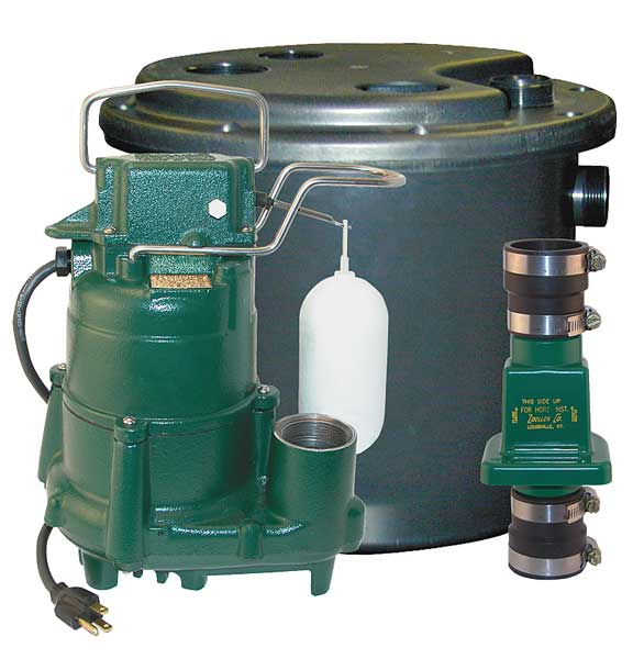 Drain Pump System, 1/2 HP, 115 V, 9.4 A
