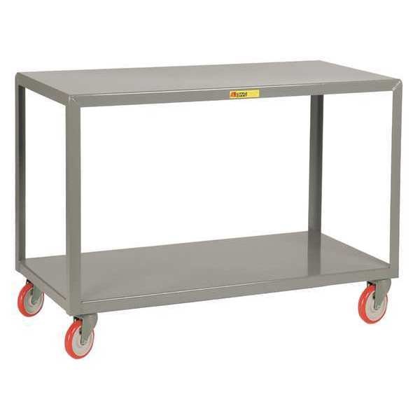 Mobile Tables, 2-Shelf, 1000 lb., 24 x 60"