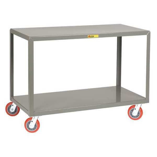 Mobile Tables, 2-Shelf, 3600 lb., 30 x 60"