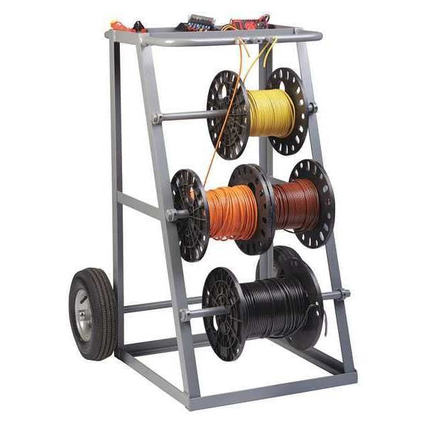 Heavy-Duty Wire Reel Caddy