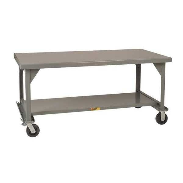 Heavy-Duty Mobile Workbench, 30 x 72"