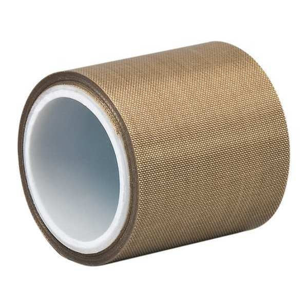 PTFE Glass Cloth Tape, 2 x 12", PK5