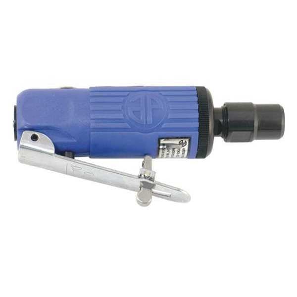 Mini Mini Air Die Grinder, 1/4",  1/4 in NPT Female Air Inlet,  1/4" Collet,  25, 000 rpm,  1/3 HP