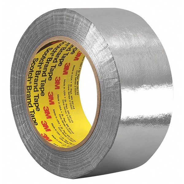 Foil/Glass Cloth Tape, 1.89" x 36 yd.