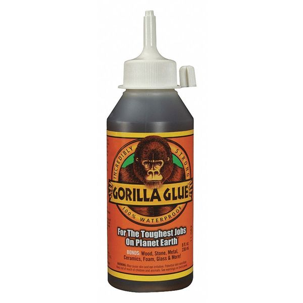 Gorilla Glue®,  8 oz.,  Light Tan,  1/Case