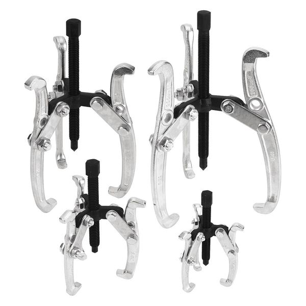 Gear Puller Set, 4 Pc, 3 Jaw