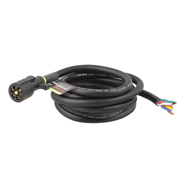 Rplcmnt 7-Way RV Blade Harness, 10 ft.