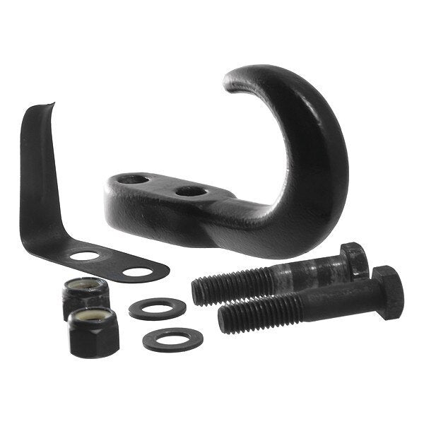 Tow Hook w/Hardware, 10, 000 lb.,  Black,