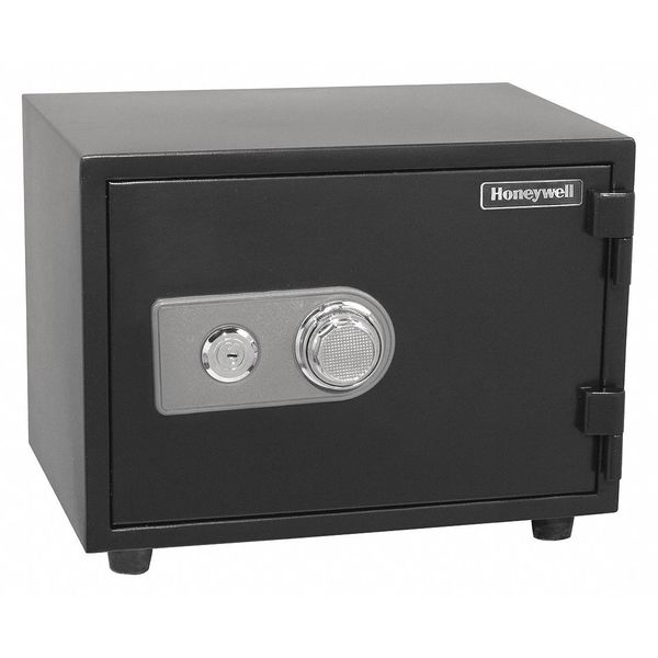 Fire Rated Security Safe,  0.55 cu ft,  99.2 lb,  1 hr. Fire Rating