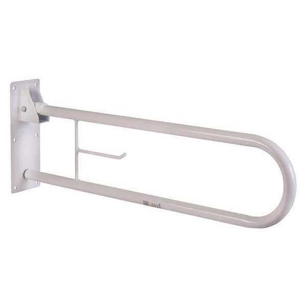 30" L,  Concealed Wall Mount,  Steel,  Grab Bar,  Powder Coated