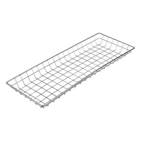 Silver Rectangular 1-3/8 in Opening Mesh Size,  Steel
