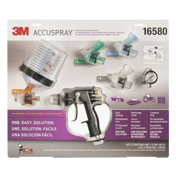 Spray Gun Kit, Cup Capacity 20.3 oz.