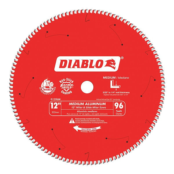 12", 96-Teeth Circular Saw Blade