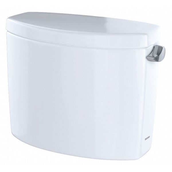 Toilet Tank,  1.2 gpf,  Gravity Fed,  Floor Mount,  White