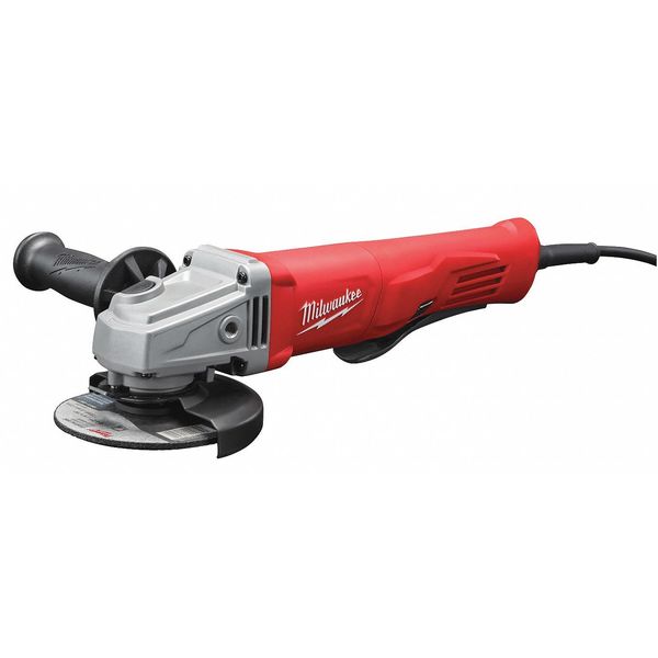 11 Amp Corded 4-1/2" Small Angle Grinder w/Lock-On Paddle Switch
