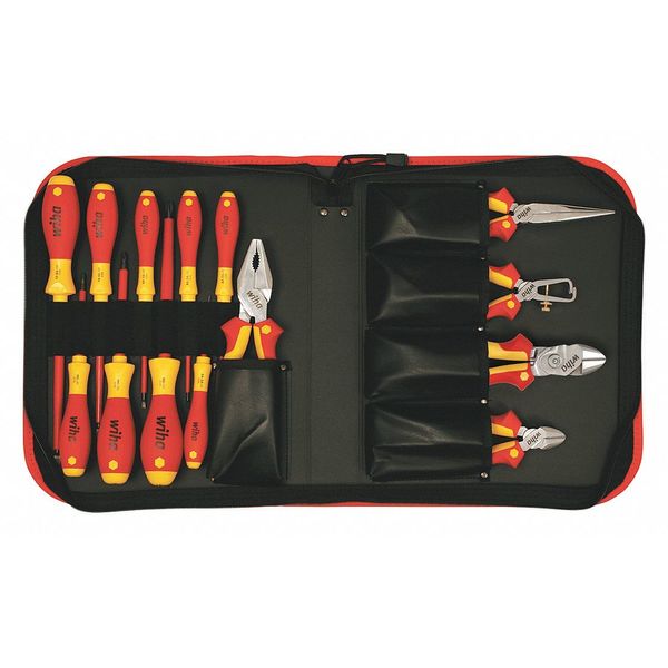 Insulated Tool Set, 14 Pieces, 1000VAC Max