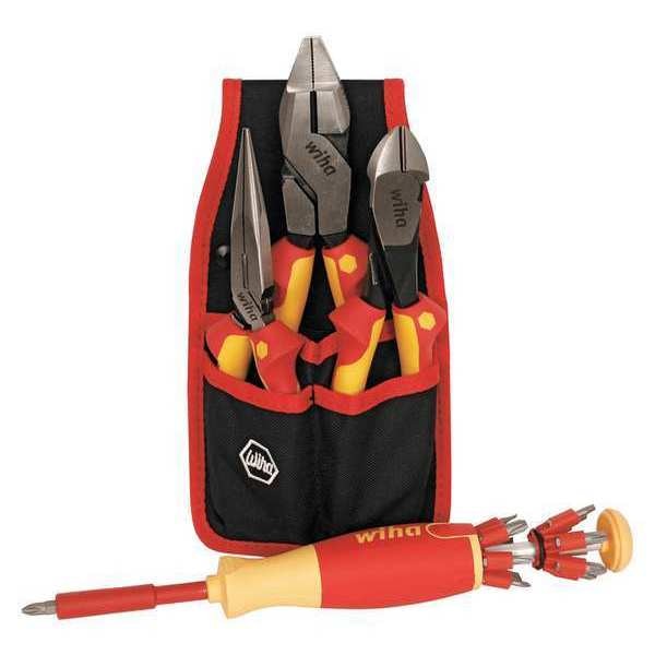 Insulated Tool Set, 16 Pieces, 1000VAC Max