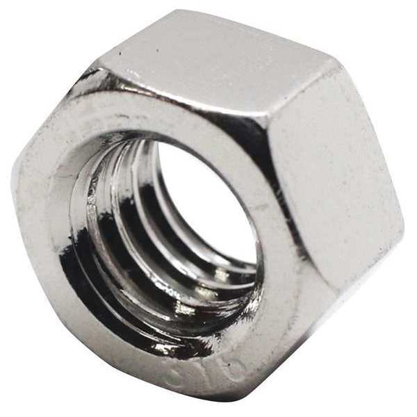 Hex Nut,  M6-1.00,  18-8 Stainless Steel,  Not Graded,  Advanced Corrosion Resistance,  4.70 mm Ht