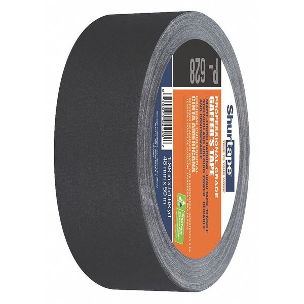 Duct Tape, 50m L, Adhesion 75 oz./in, Black