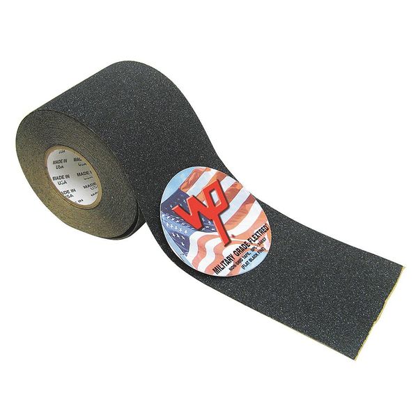 Antislip Tape, Polymer, Black, 6" W