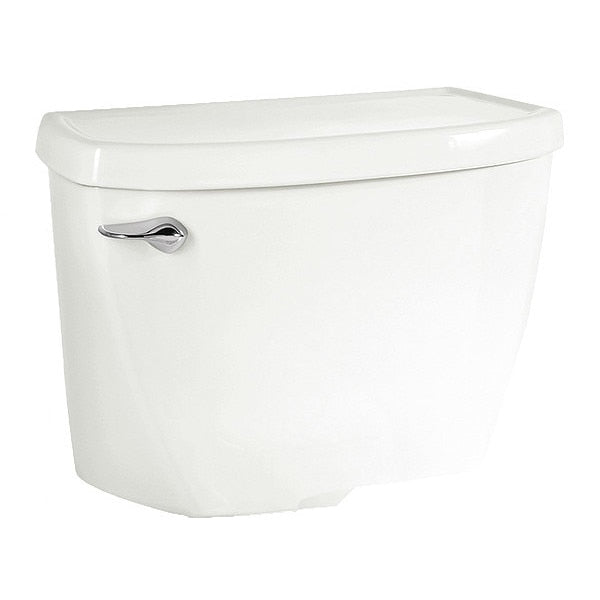Toilet Tank,  1.1 gpf,  Flushometer,  Elongated,  White