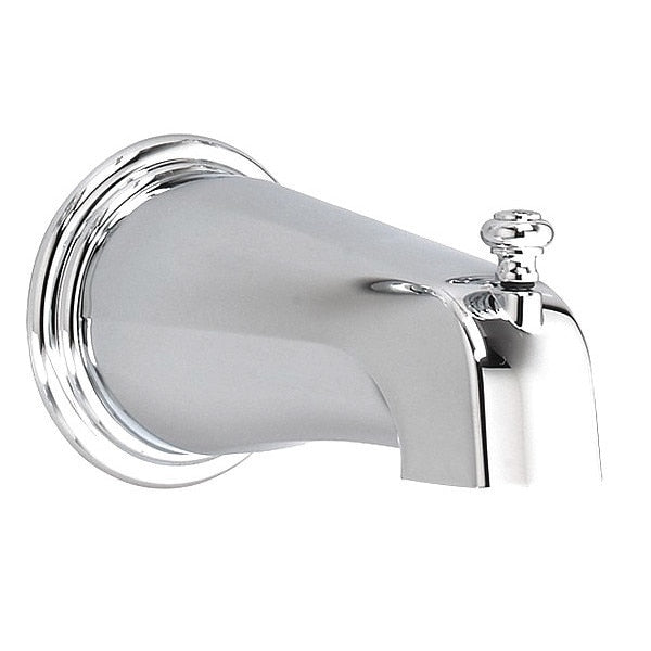 Diverter Tub Spout,  Polished Chrome,  Wall