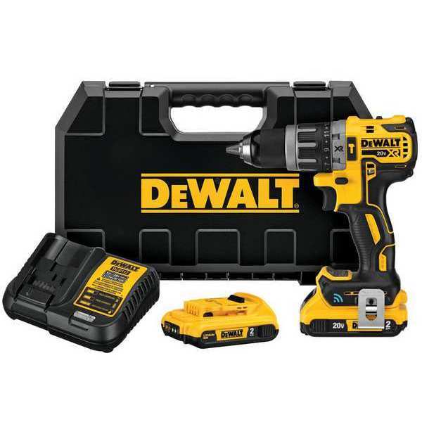 20.0 V Hammer Drill, Battery Included, 1/2 in Chuck