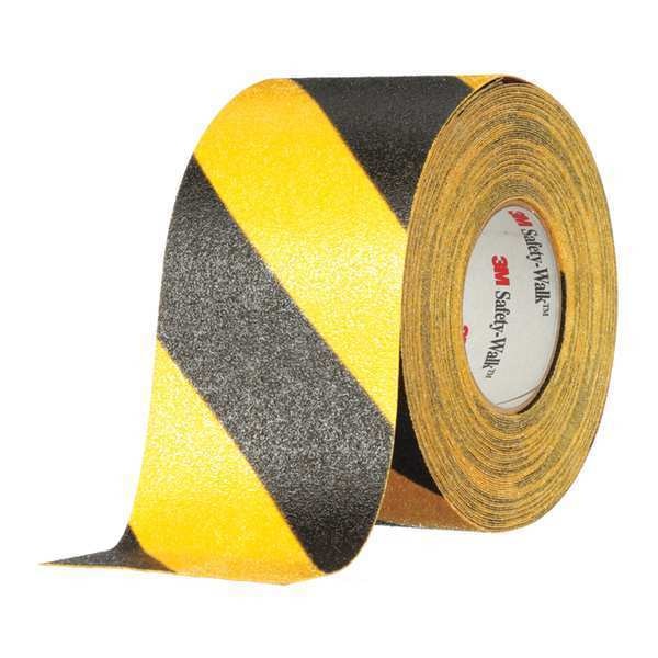 Antislip Tape, Mineral Coated, Blck/Yellow