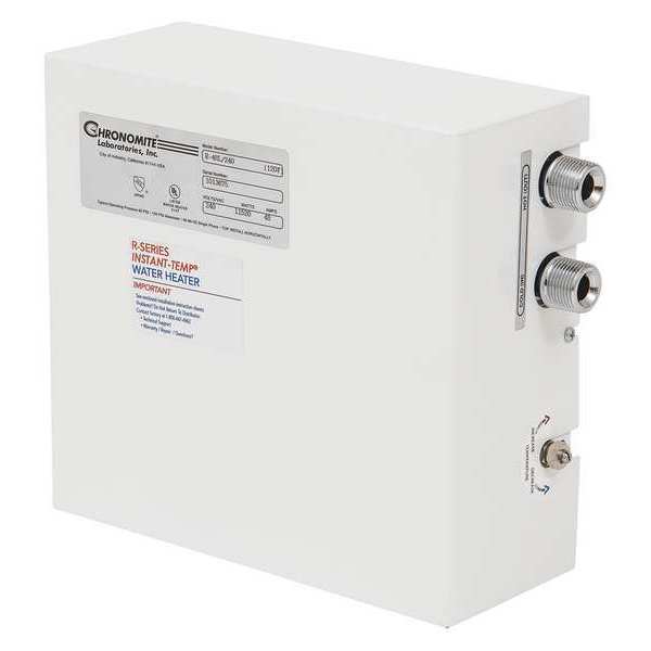 Elect Tankless Water Heater, 68A, 277V