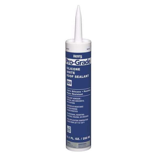 Roofing Sealant,  10.1 oz,  Cartridge,  White