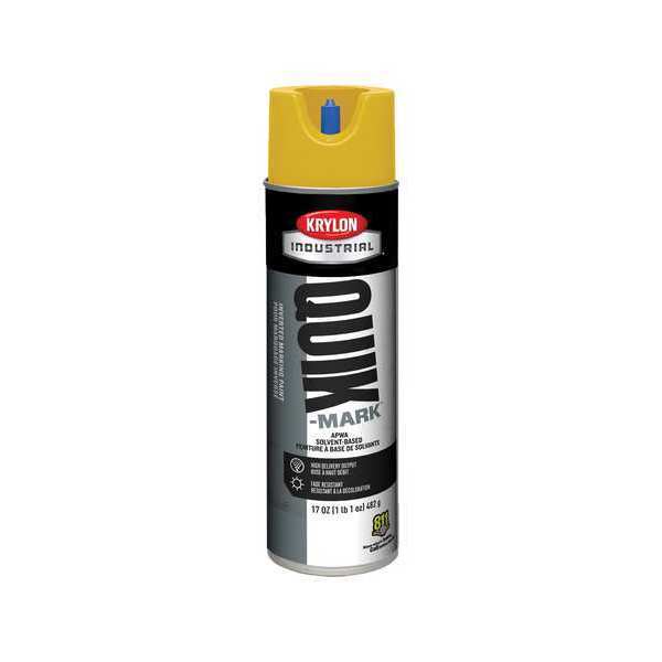 Inverted Marking Paint,  17 oz.,  Safety Yellow,  Solvent -Based