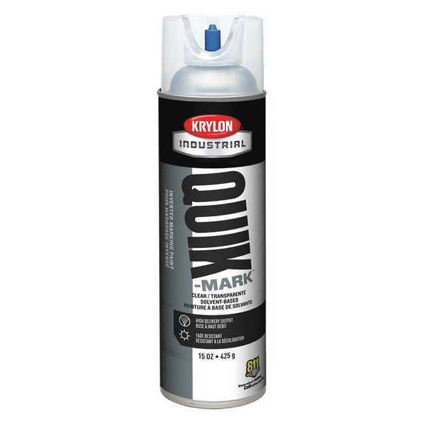 Inverted Marking Paint,  16 oz.,  Clear,  Solvent -Based