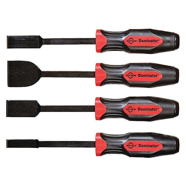 Carbon Scraper Set, Polypropylene Handle