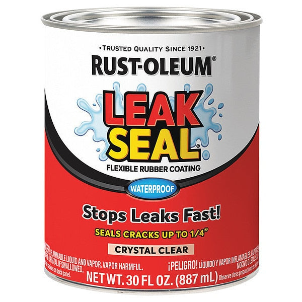 Leak Sealer, 30 oz, Solvent Base, Clear