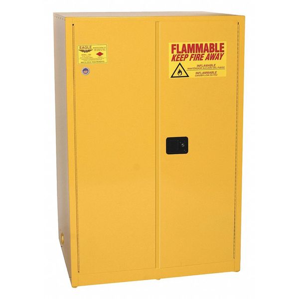 Flammable Liquid Safety Cabinet, Yellow